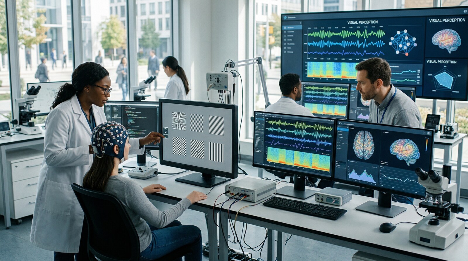 Imagem do projeto Estudo dos mecanismos neuronais de sincronização oscilatória envolvidos na percepção visual