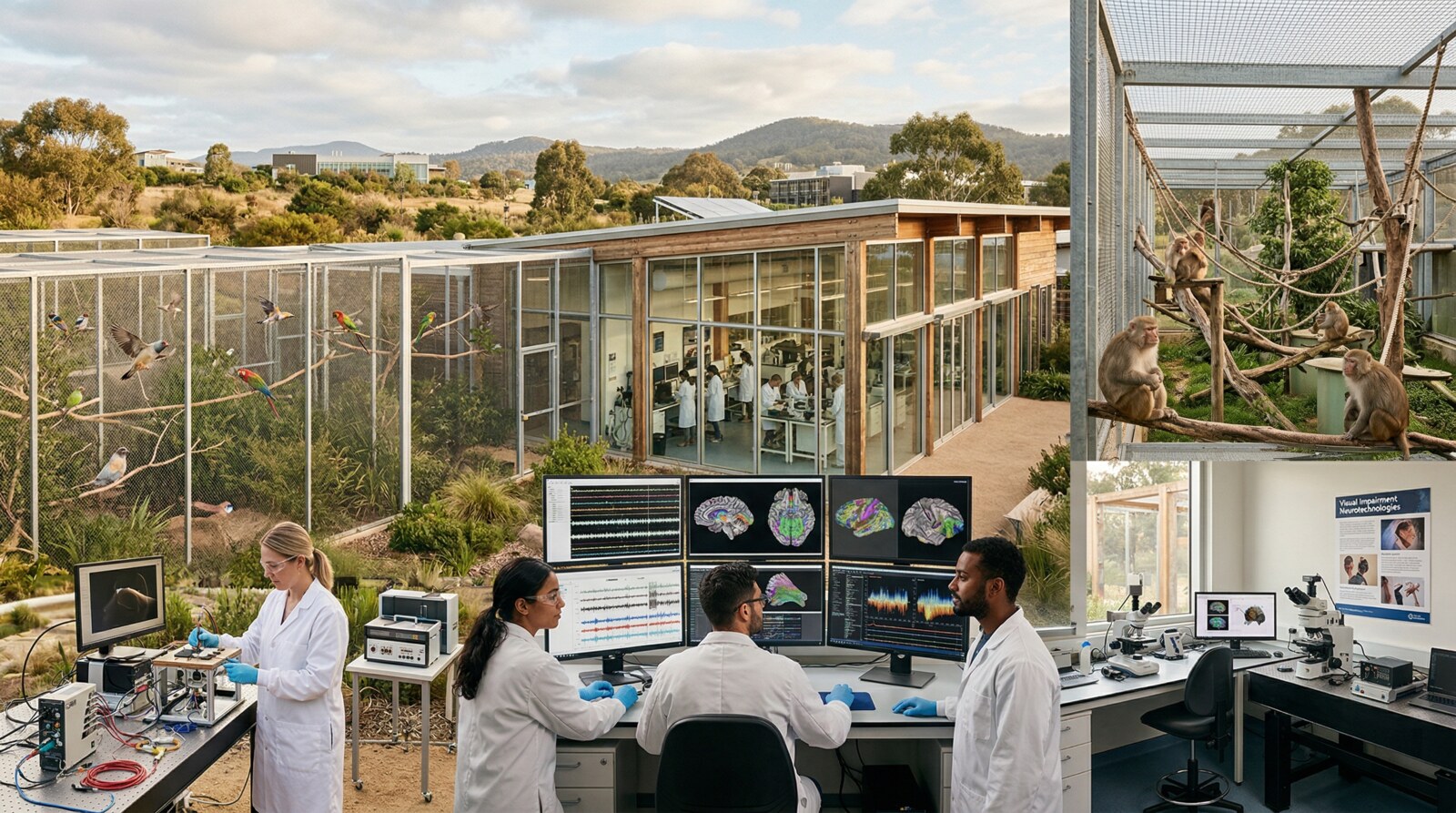 Imagem do projeto Multiscale neuronal mechanisms underlying visual processing in cortical-like structures: a comparative perspective between birds and mammals